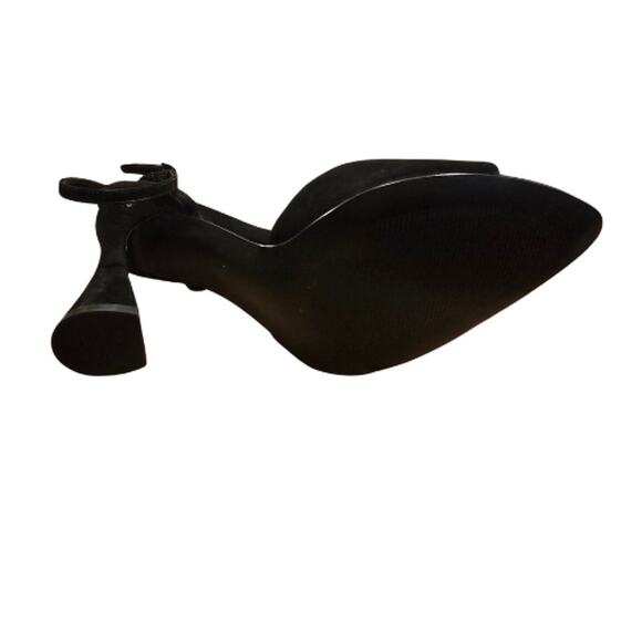 Steve Madden Beki Heel in Black Nubuck EUC Size 9.5 - Picture 8 of 10